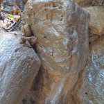 K&auml;rnten: Ebenthal: nahezu ausgetrockneter Wasserfall (1)